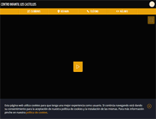 Tablet Screenshot of guarderia-loscastillos.com